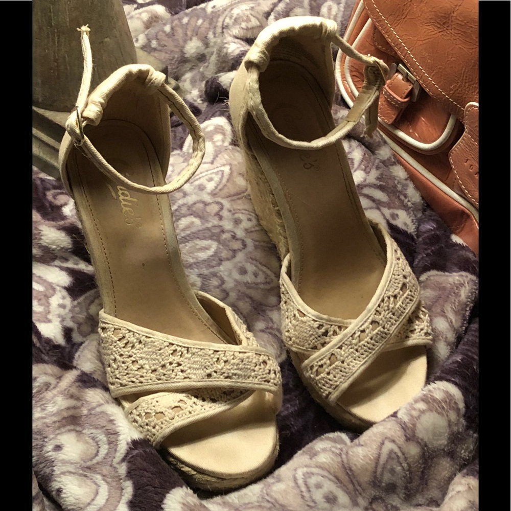 Candies Summer Wedges